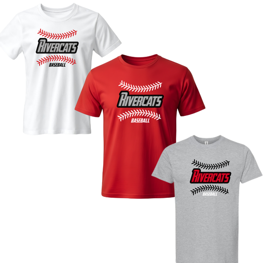 Rivercats Unisex Blended Tee Seams