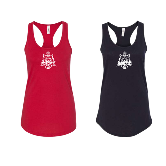 Bobcats Next Level Ladies Tank Top Icon