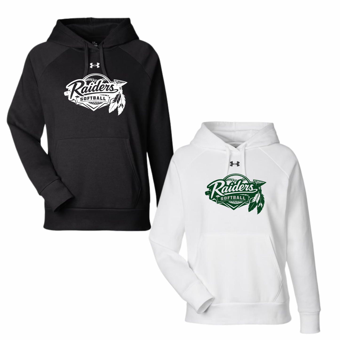 Twin Valley Under Armor Men's & Women's Hoodie Raiders Spear
