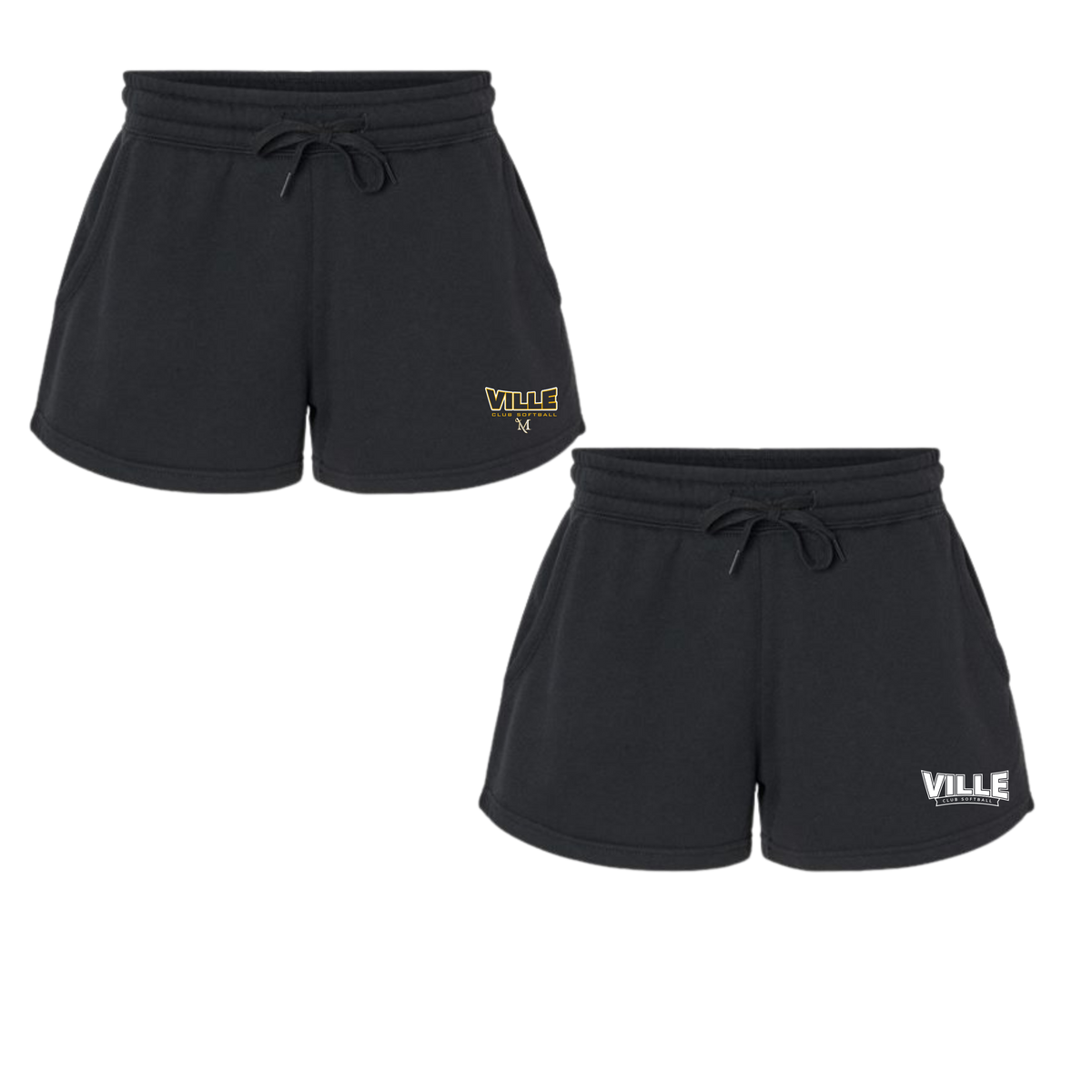 Millersville Club Softball Womens Fleece Shorts