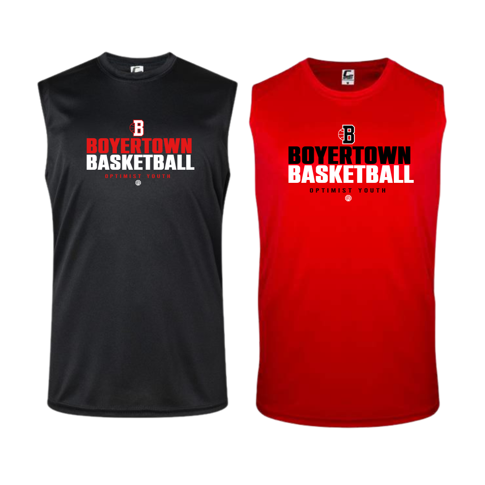 Boyertown Basketball Sleeveless Training Tee Courtside