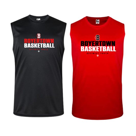 Boyertown Basketball Sleeveless Training Tee Courtside