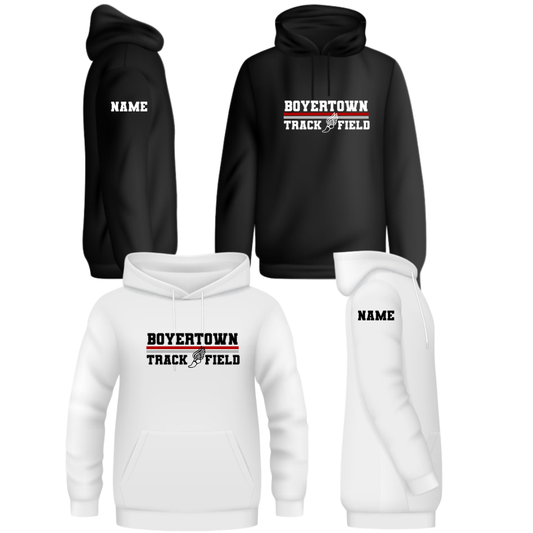 Boyertown T&F Custom Name Hoodie