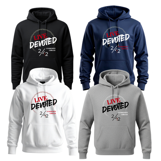242 Community Church Live Devoted Unisex Hoodie