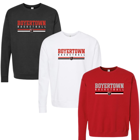 Boyertown MSW Basketball Crewneck Sweatshirt  Rebound
