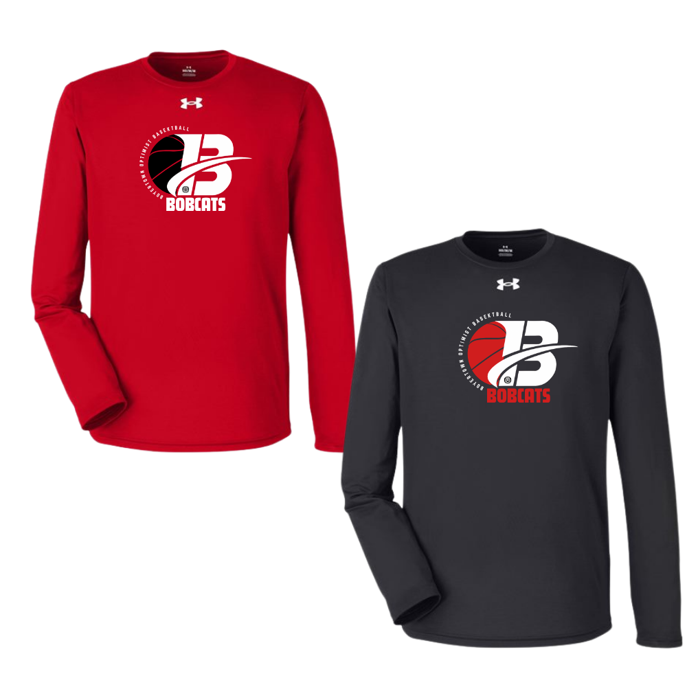 Bobcats Under Armor Team Tech LS Performance Tee Advance