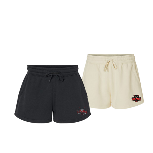 Boyertown Optimist  Flag Football  Wave Wash Fleece Ladies Shorts
