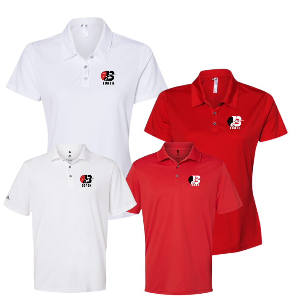 Bobcats Basketball Adidas Coaches Polo