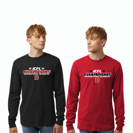 Bears ICFL Champs LS Cotton Tee