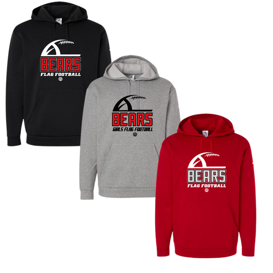Boyertown Optimist Flag Football Mens & Womens Adidas Hoodie - Zone
