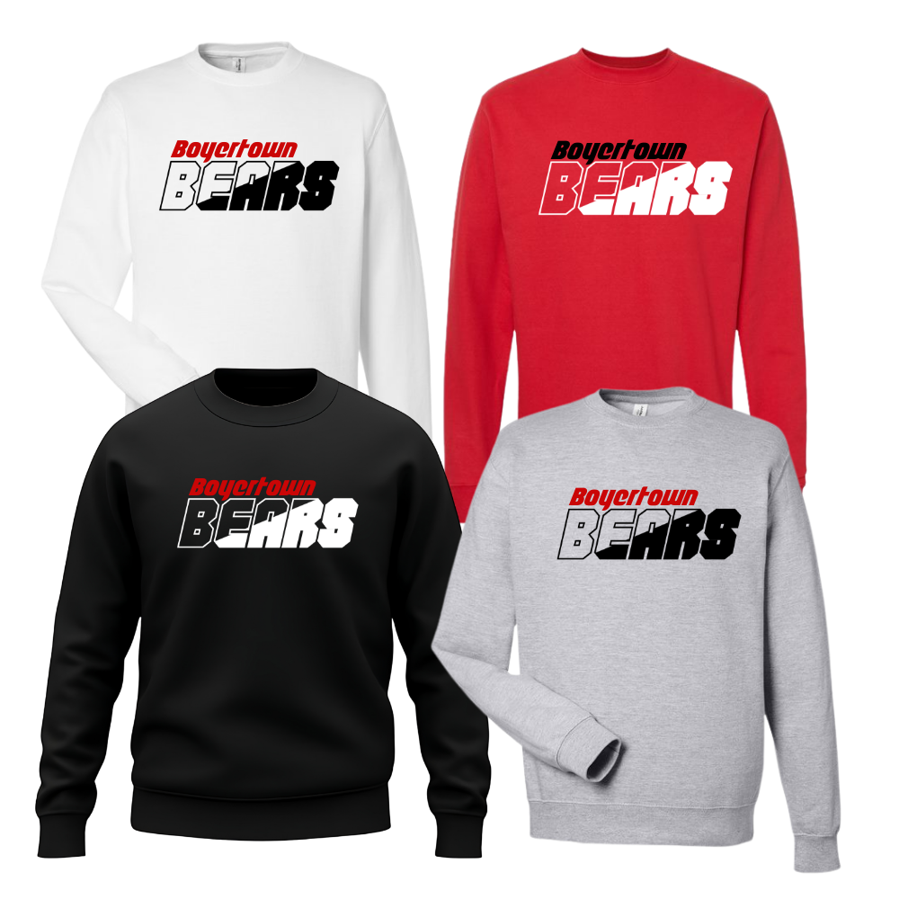 BES Unisex Crewneck Bears Multi