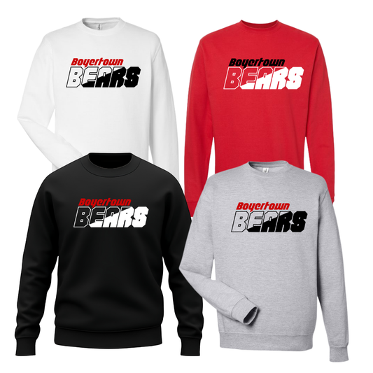 BES Unisex Crewneck Bears Multi