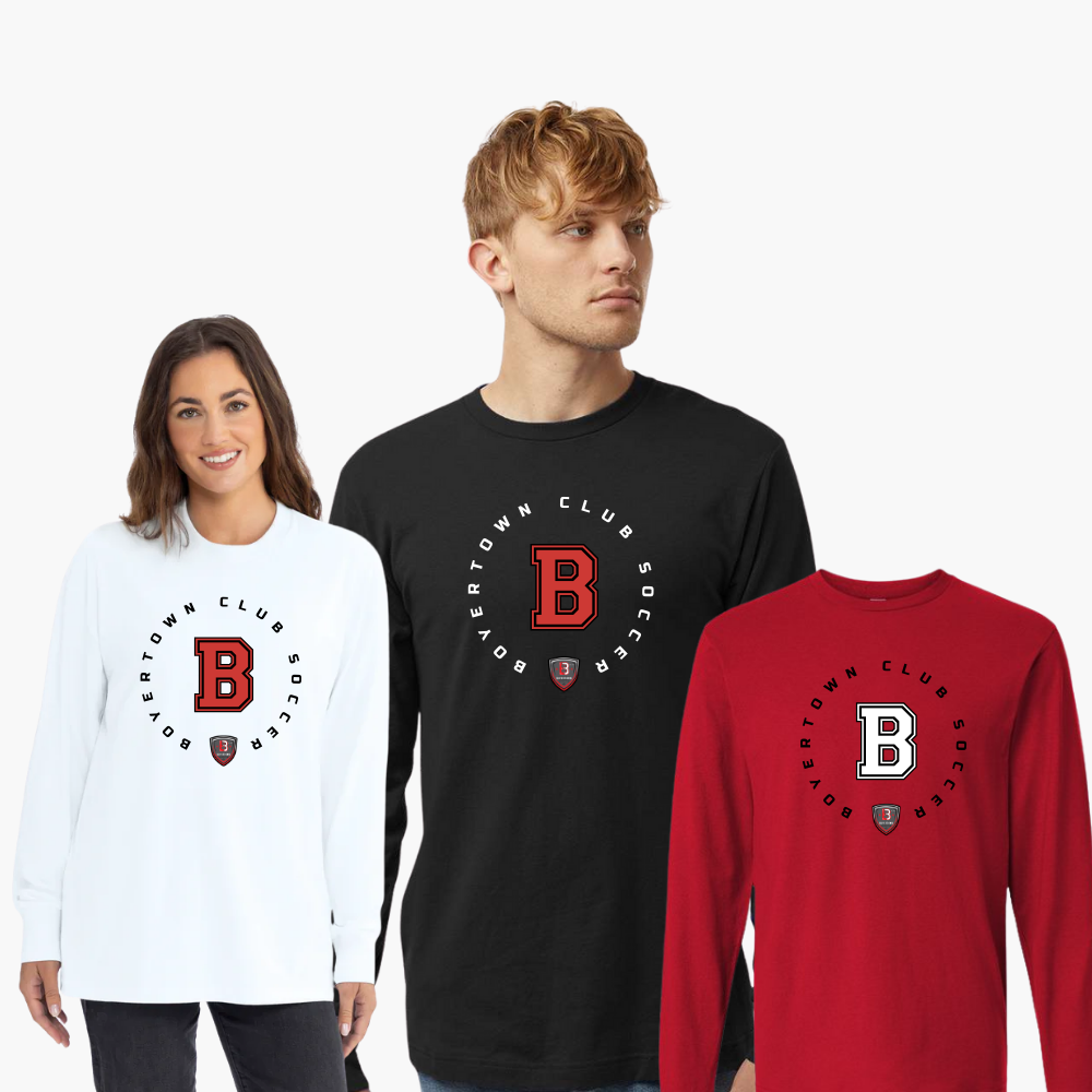 Boyertown SC Long Sleeve Unisex Cotton Tee Circle