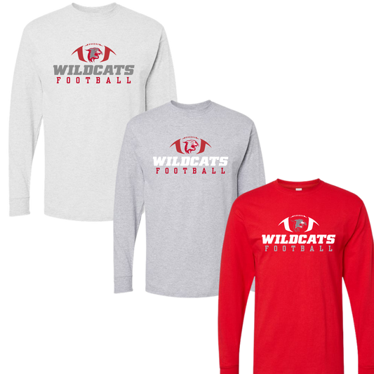 OJR Football LS Cotton Unisex Tee - Safety