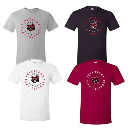 Boyertown Optimist Flag Football Unisex Tee - Huddle Up Girls