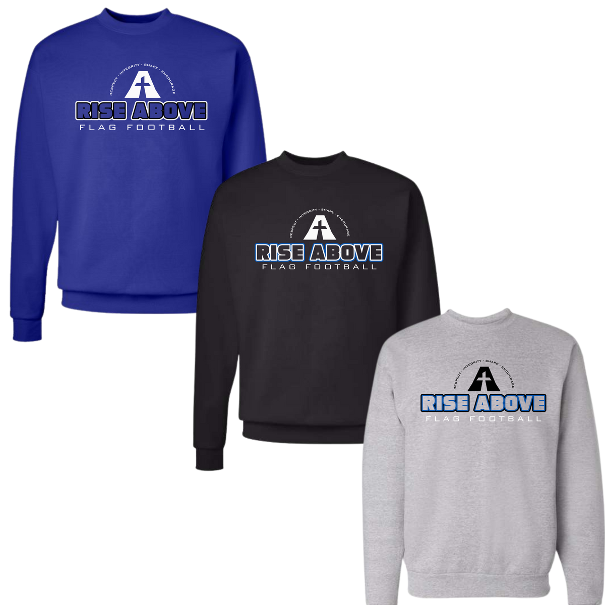 Rise Above Football Unisex Crewneck - TD
