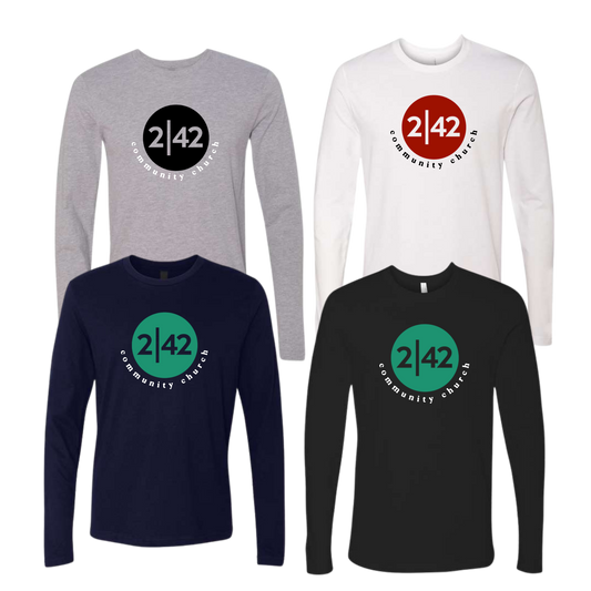 242 Community Church Community Unisex LS Cotton Tee
