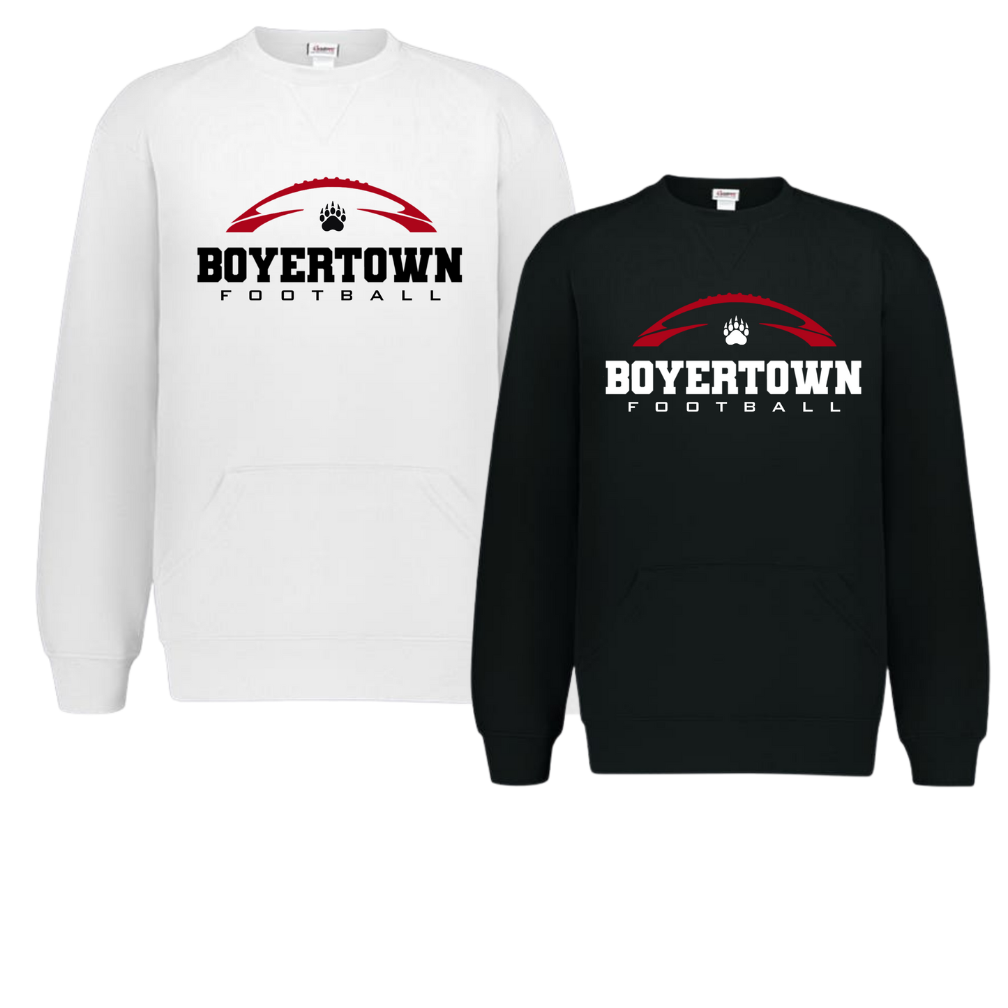 Bears Football 26 - Unisex Crewneck With Front Pockets - Pick