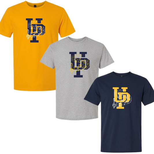 UP Music Unisex Tee Notes