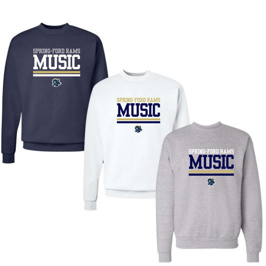 SF Music Unisex Crewneck - Campus