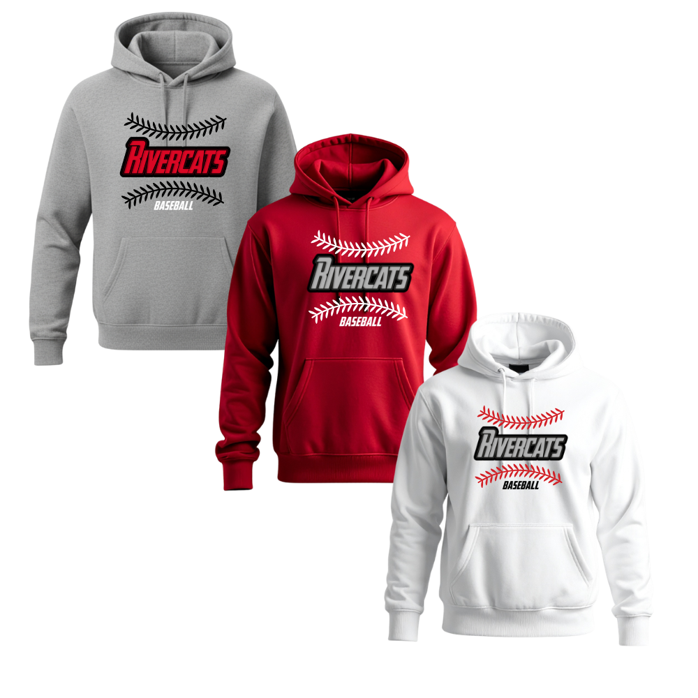 Rivercats Unisex Hoodie Seams