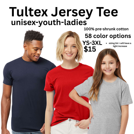 Tultex Unisex Tee Shirt