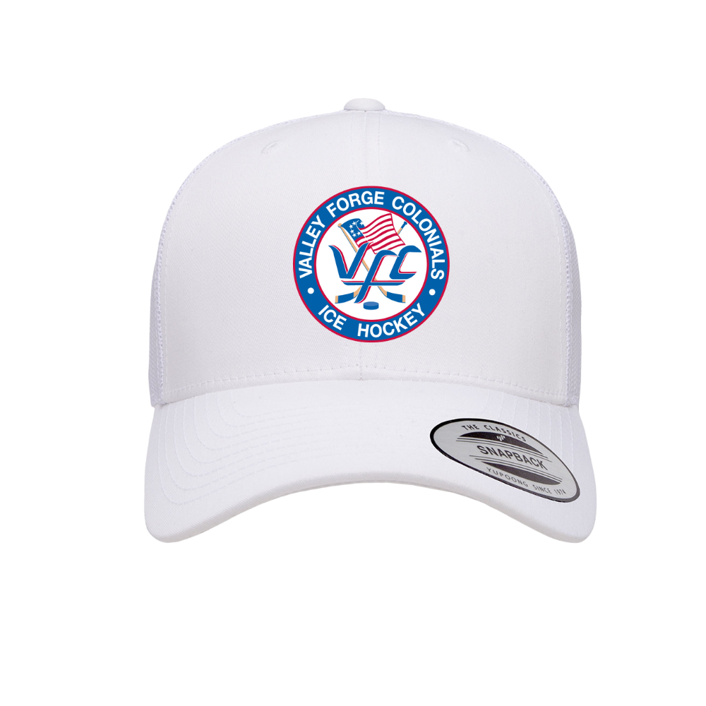 Colonials OG Logo White Snapback Trucker Hat