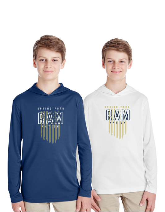 Ram Nation LS Performance Hoodie Youth & Adult SpringFord Boosters