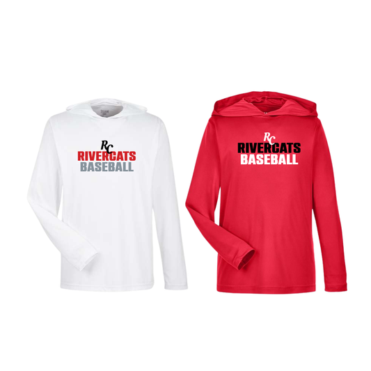 Rivercats LS Hooded Performance Tee All American