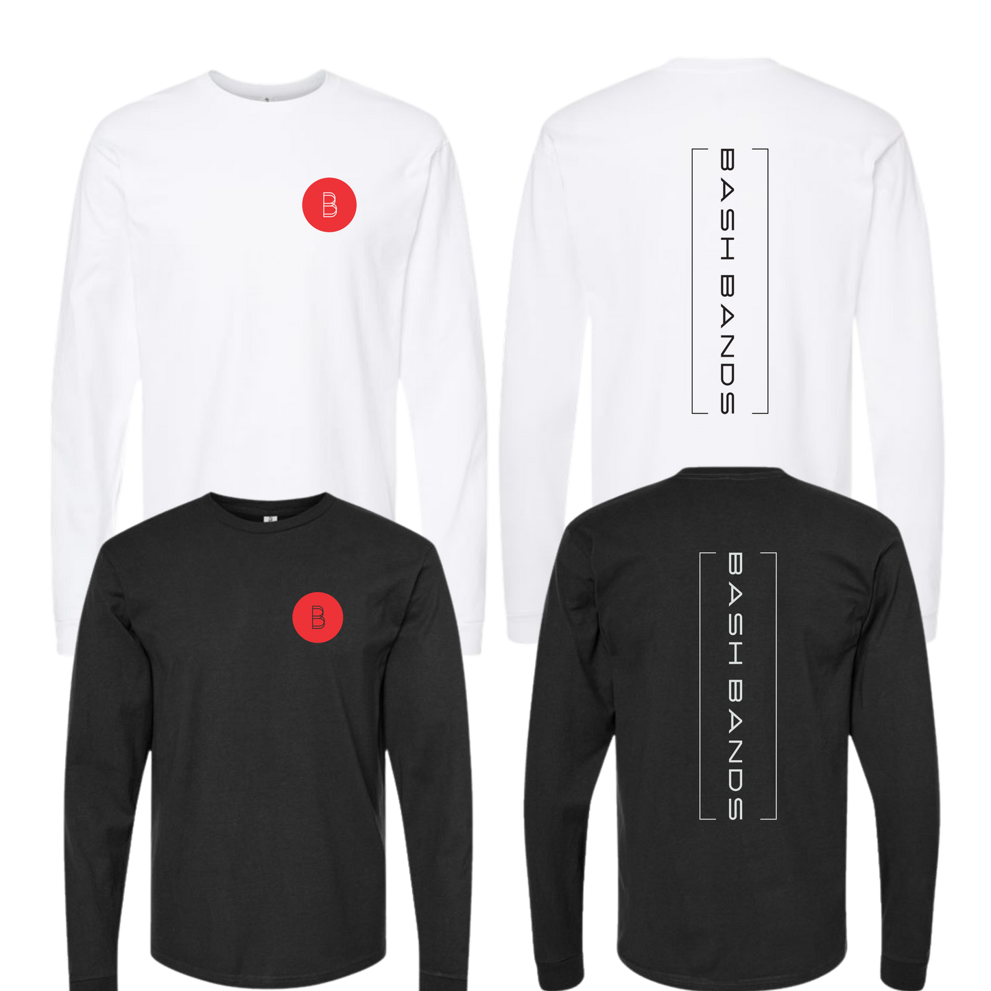 BASH Music - BASH BANDS Spine - Tee & LS Tee