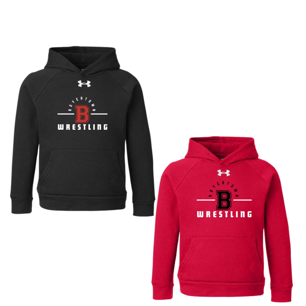 Boyertown Wrestling Youth Under Armor Hoodie All American