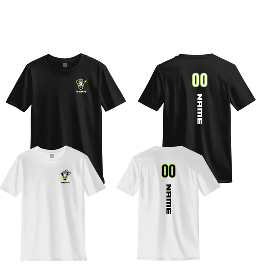 TRUE Dynamite Unisex Performance Tee Custom Name /Number & Year