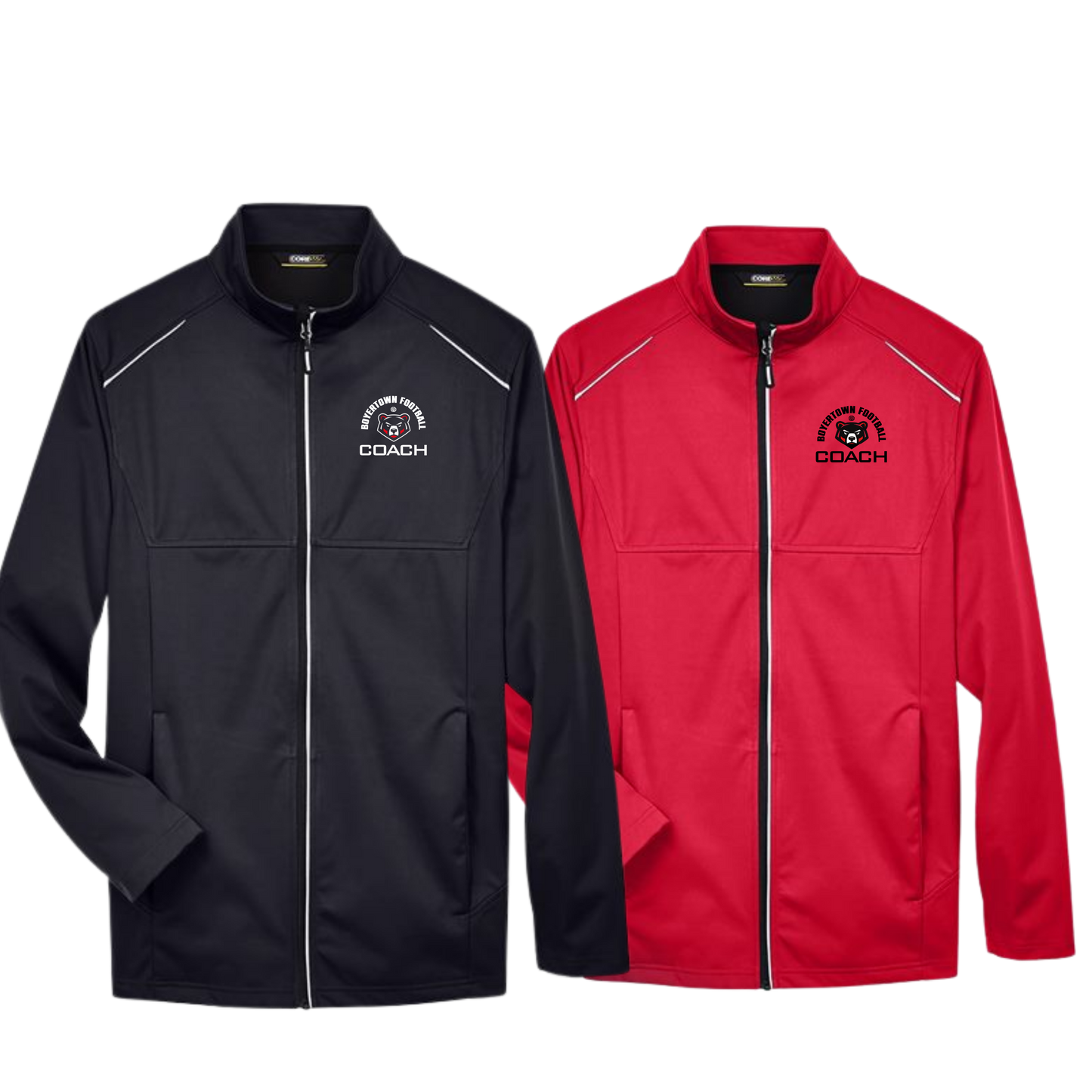 Boyertown Optimist Coach Techno Lite Three-Layer Knit Tech-Shell - Tackle/Flag/GirlsFlag