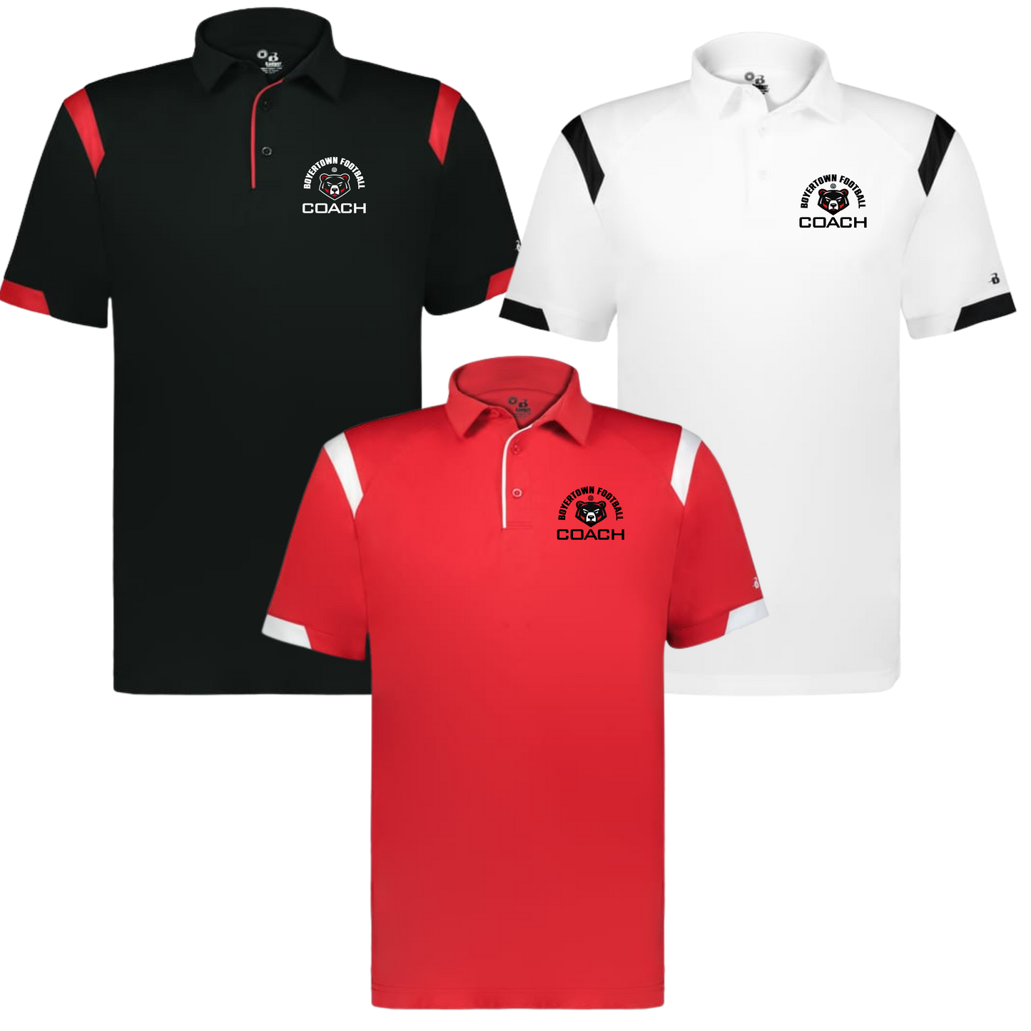 Boyertown Optimist Coach Gameday Polos / Tackle/Flag/Girls
