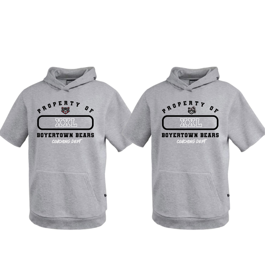 Boyertown Optimist Coach  Hooded Short Sleeve  - Property Of