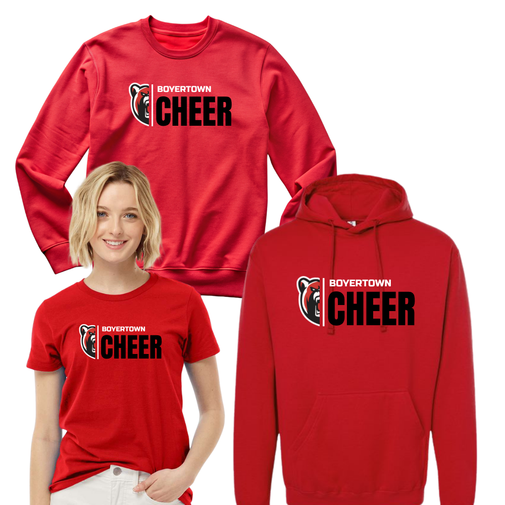 Bears Cheer Zone Design Multiple Colors