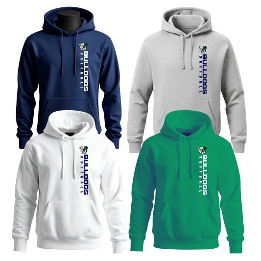 Lady Bulldogs Unisex Hoodie - Vertical