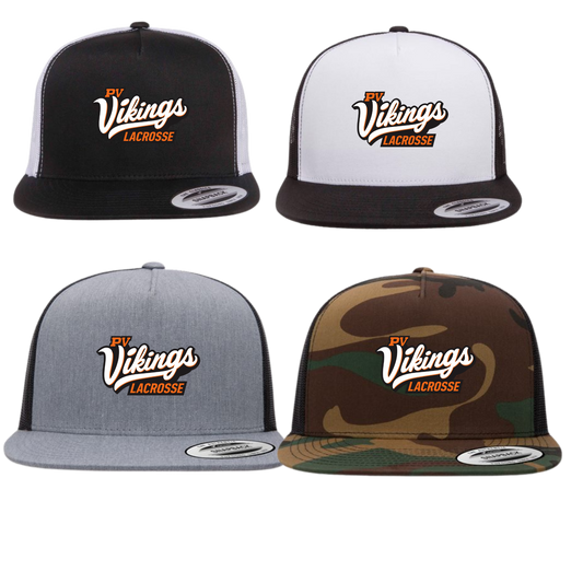 PV LAX Snapback Hats ( Flat Brim & Curved Options )