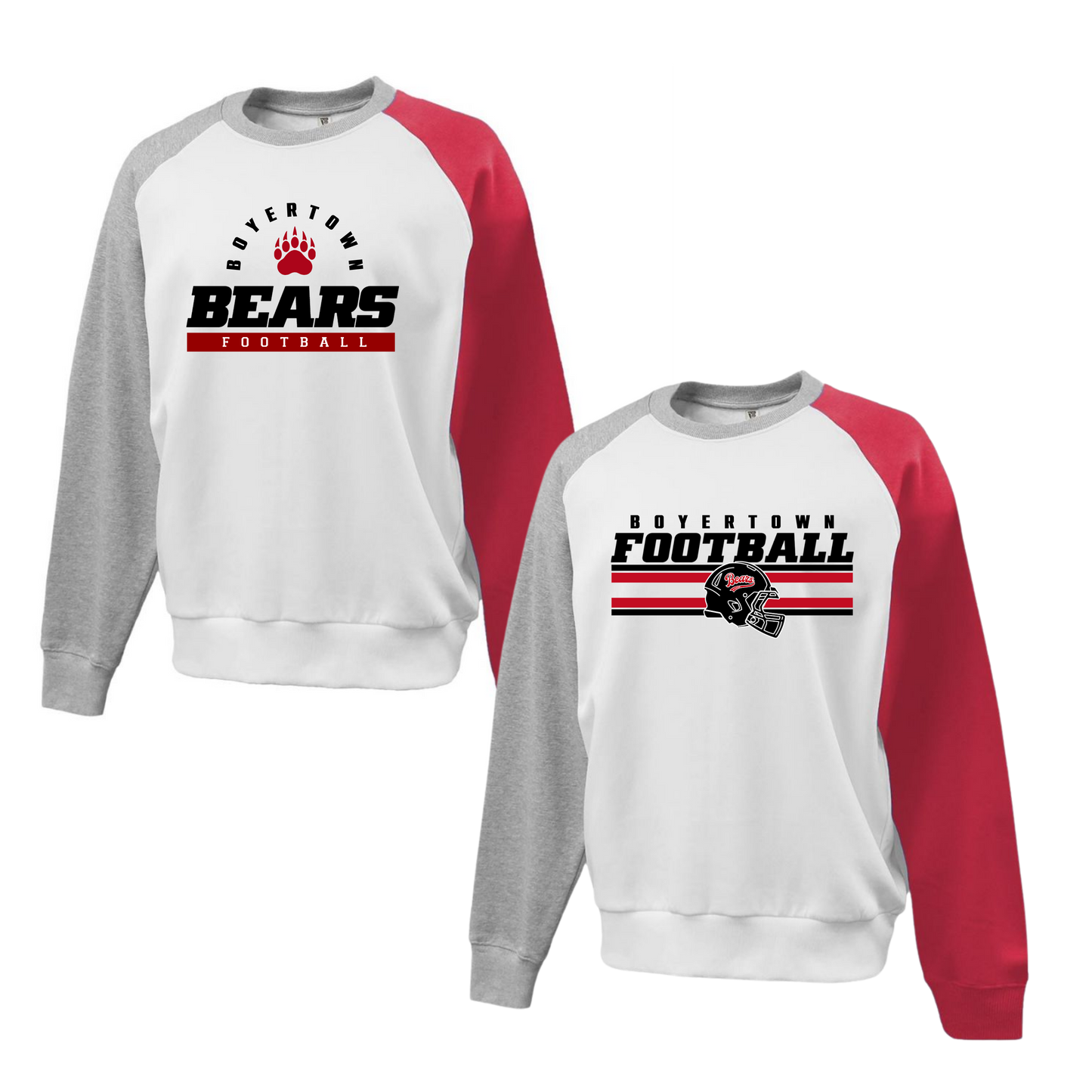 Bears Football 26 - Unisex Color Block Crew