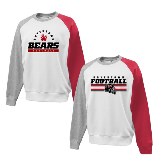 Bears Football 26 - Unisex Color Block Crew