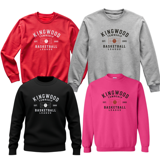 KW Township Basketball Unisex Crewneck - Hardwood