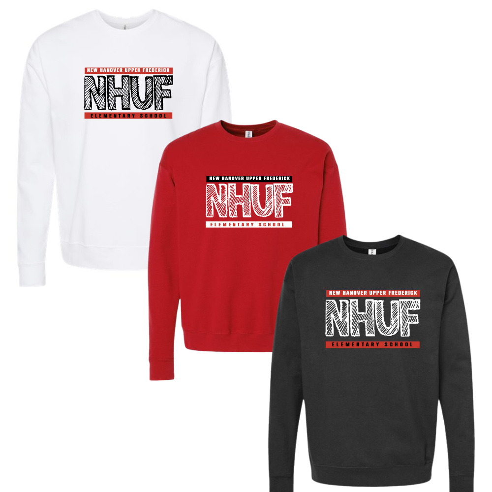 NHUF Crewneck Sweatshirt Chalkboard