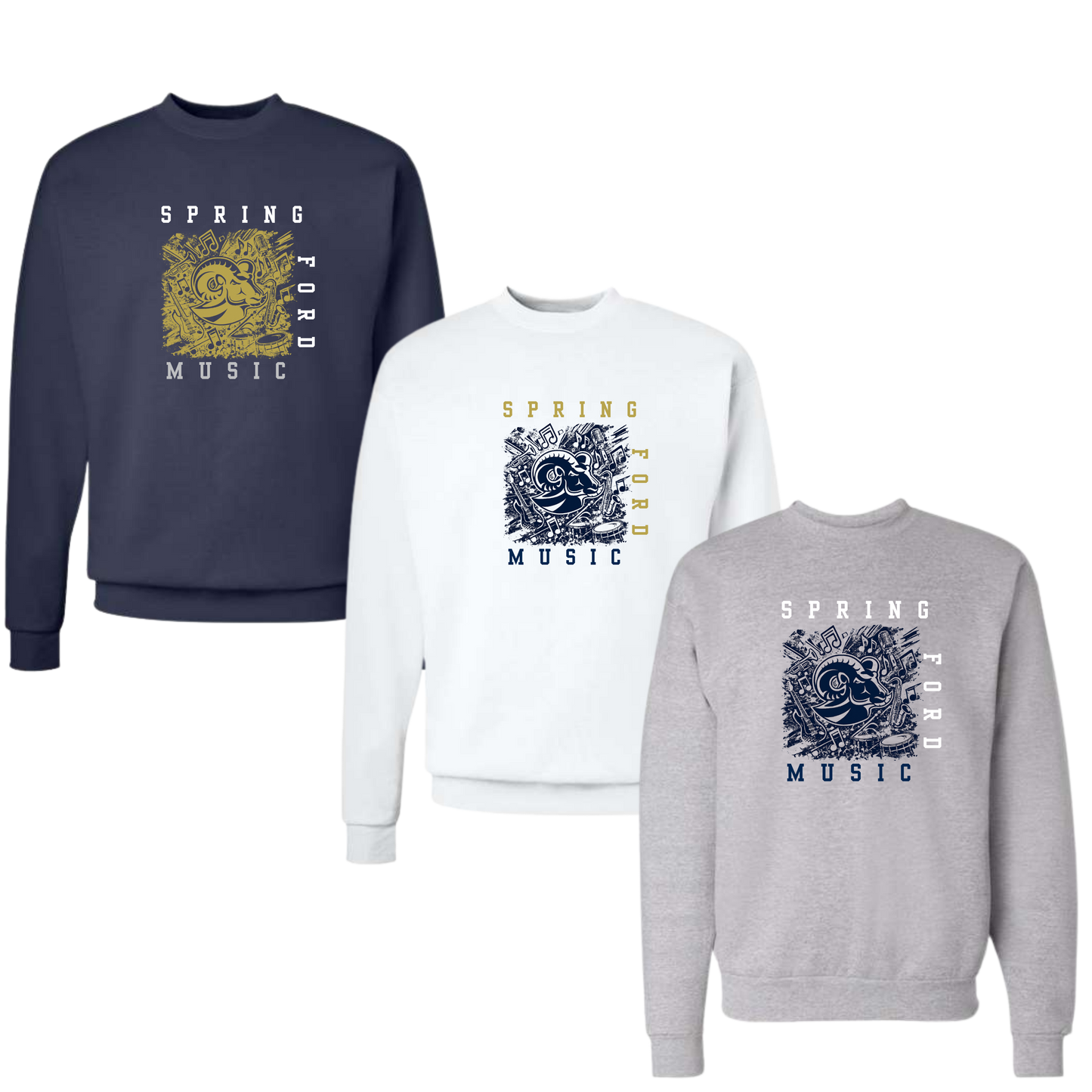 SF Music Unisex Crewneck - Choas