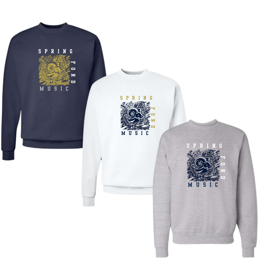 SF Music Unisex Crewneck - Choas