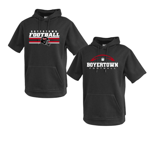 Bears Football 26 - Unisex Short Sleeve Hooded Fleece