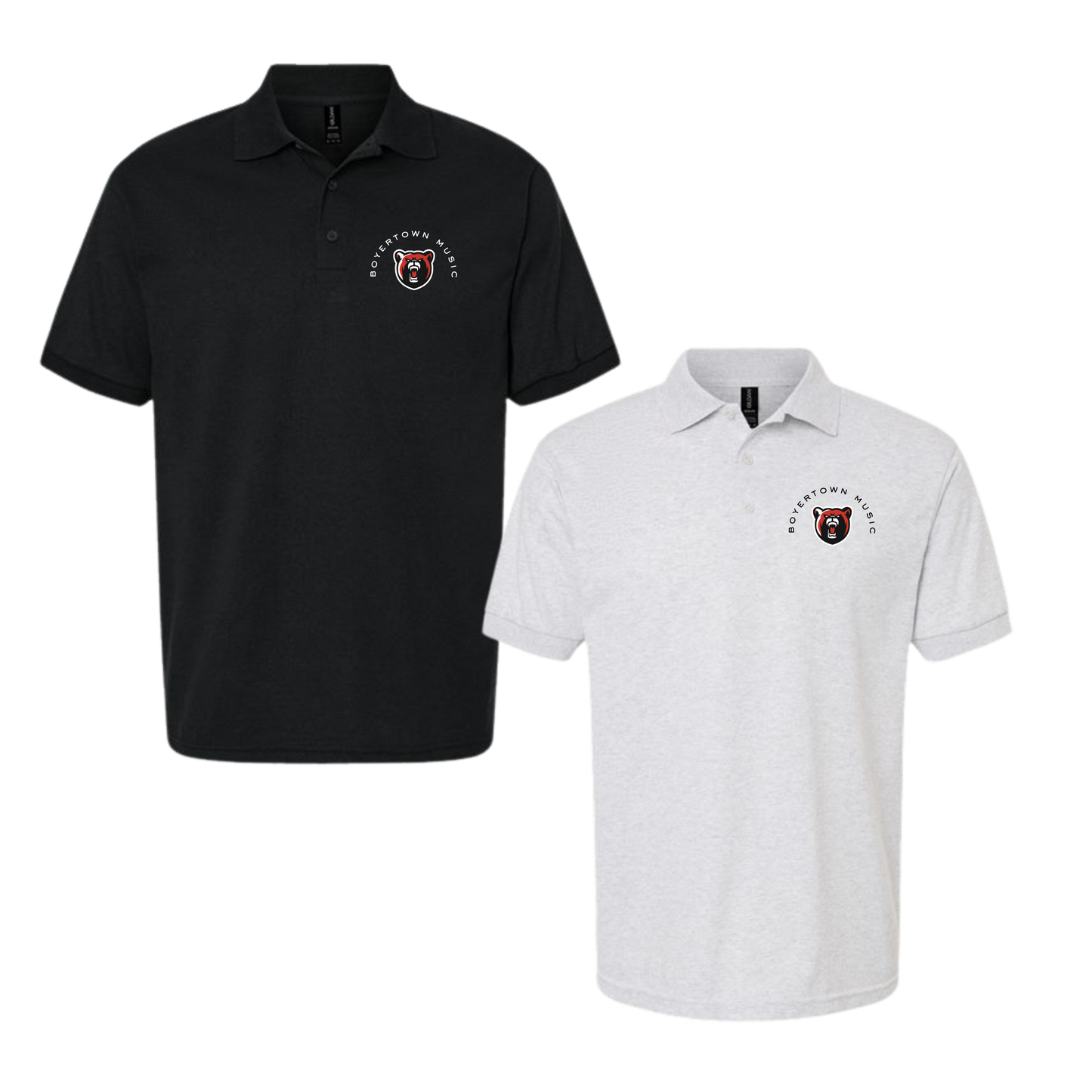 BASH Music Polo - Bear Print