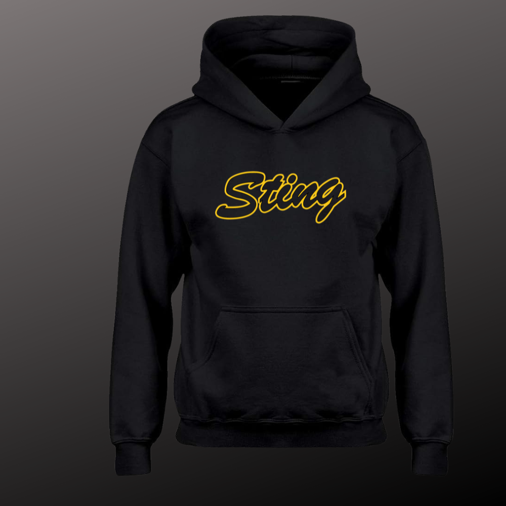 Sting Softball Script Unisex Hoodie