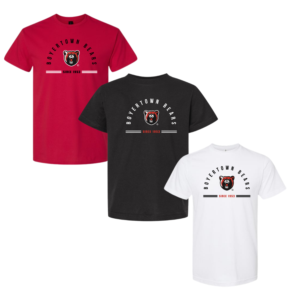 NHUF Bear Arch Unisex Blended Tee