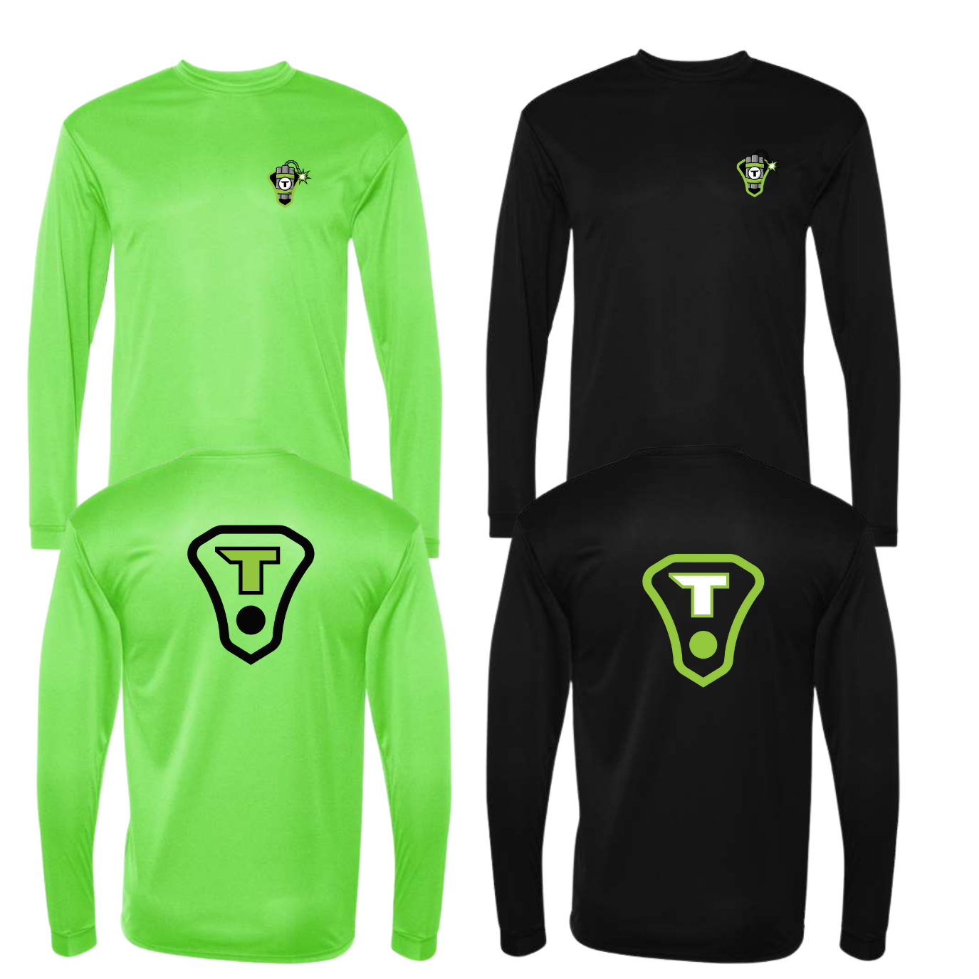 TRUE Dynamite Unisex  LS Performance Tee National