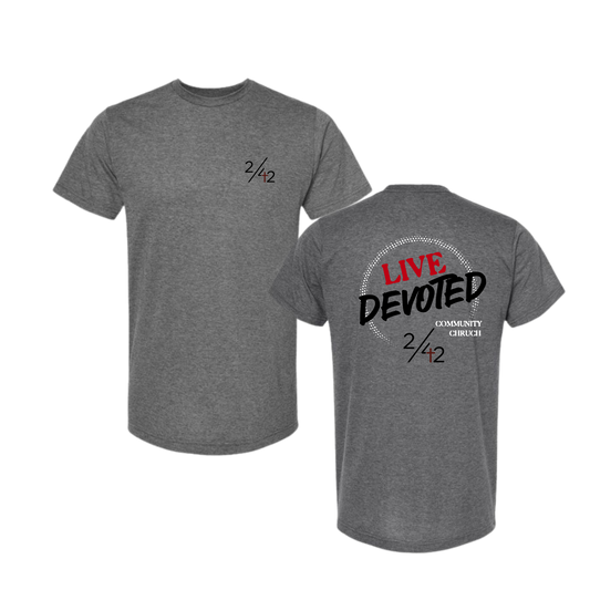 242 Community Church Back Print Tee